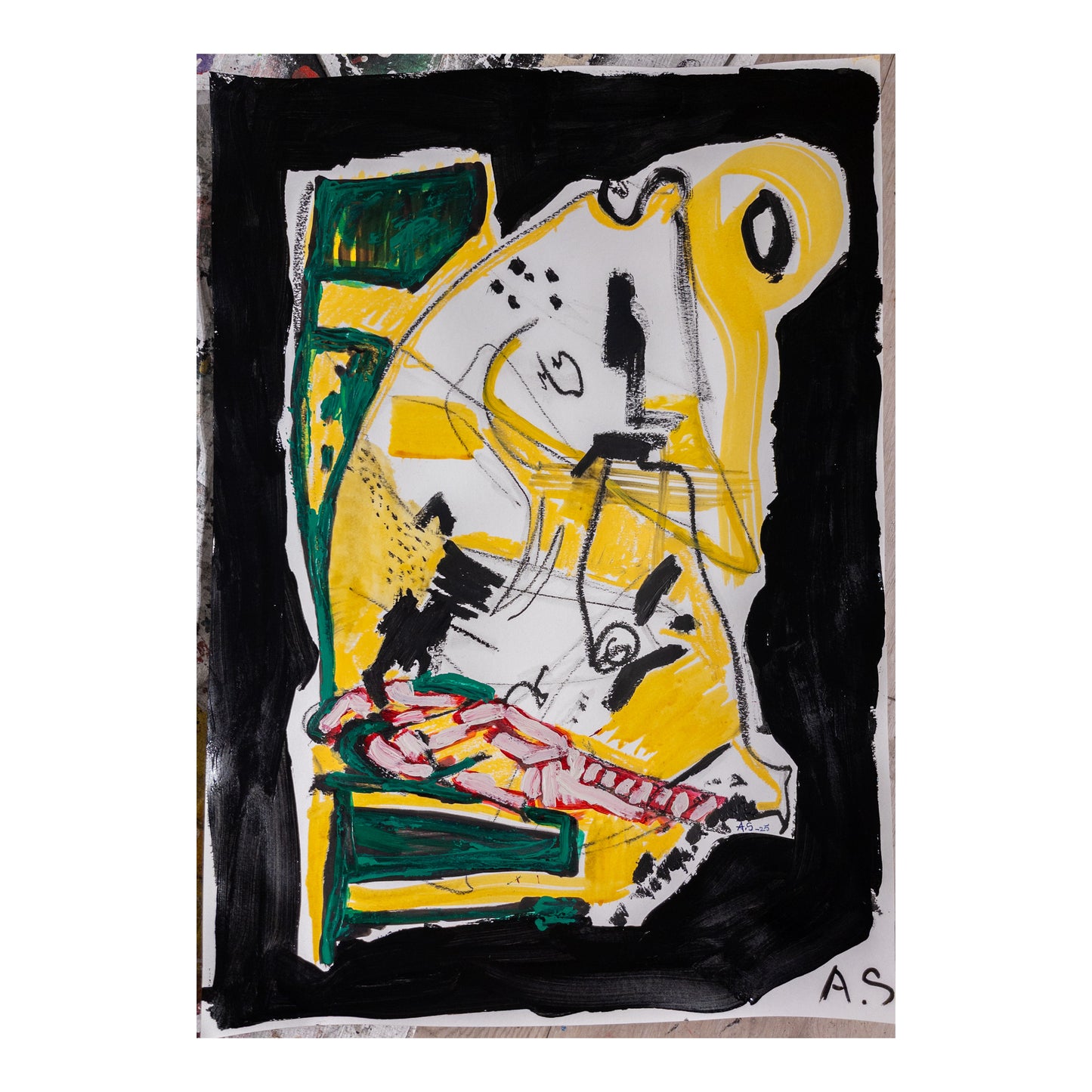 "Comfy Guillotine" A2(60x42cm)