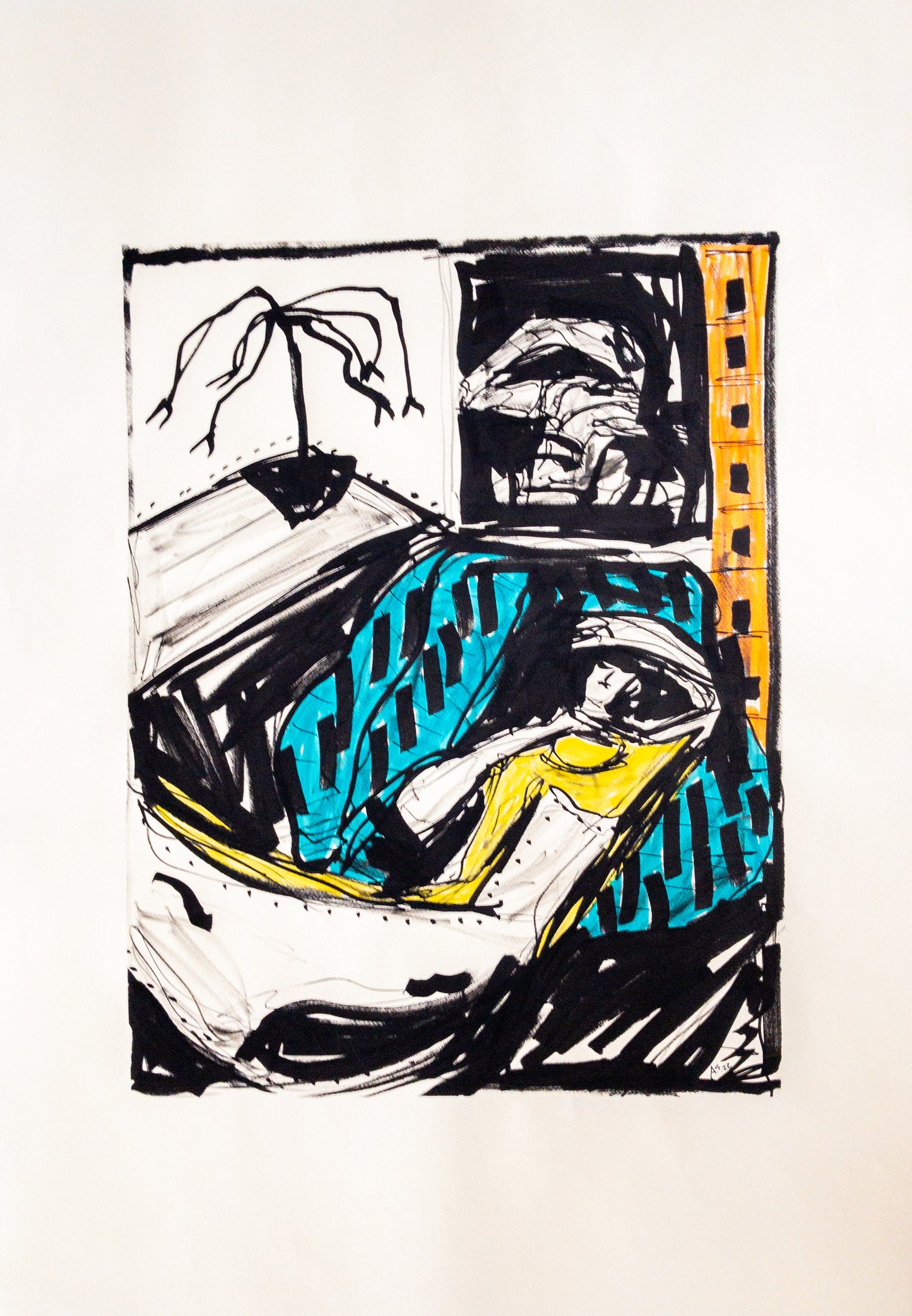 "SAND-RA" (70x100cm)