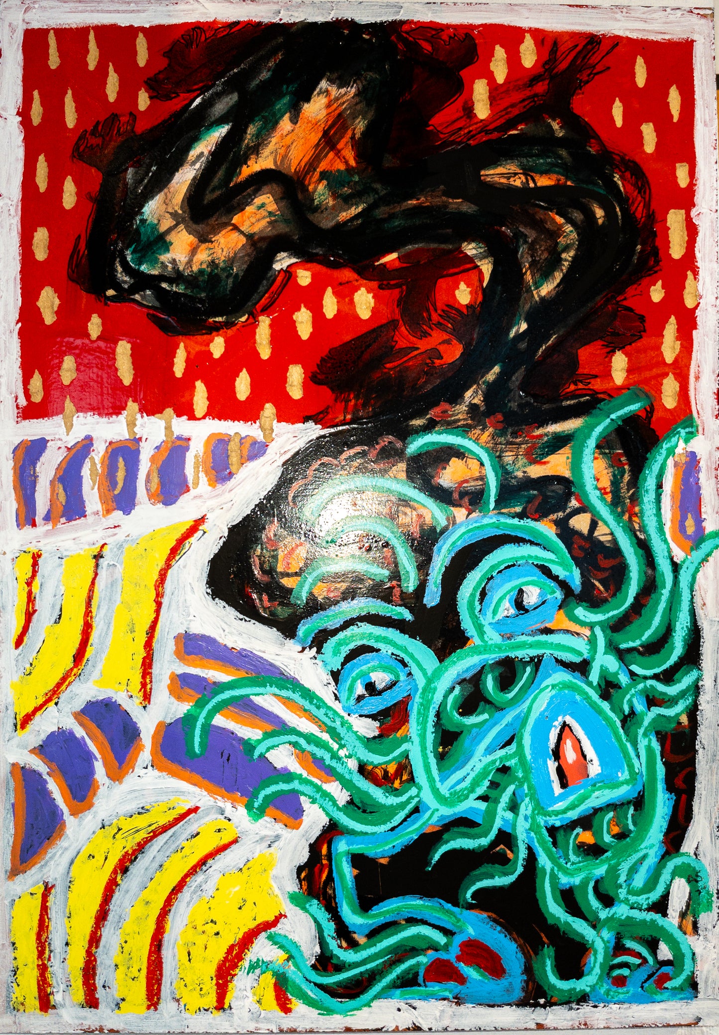 "Dragonini"(42x60cm)