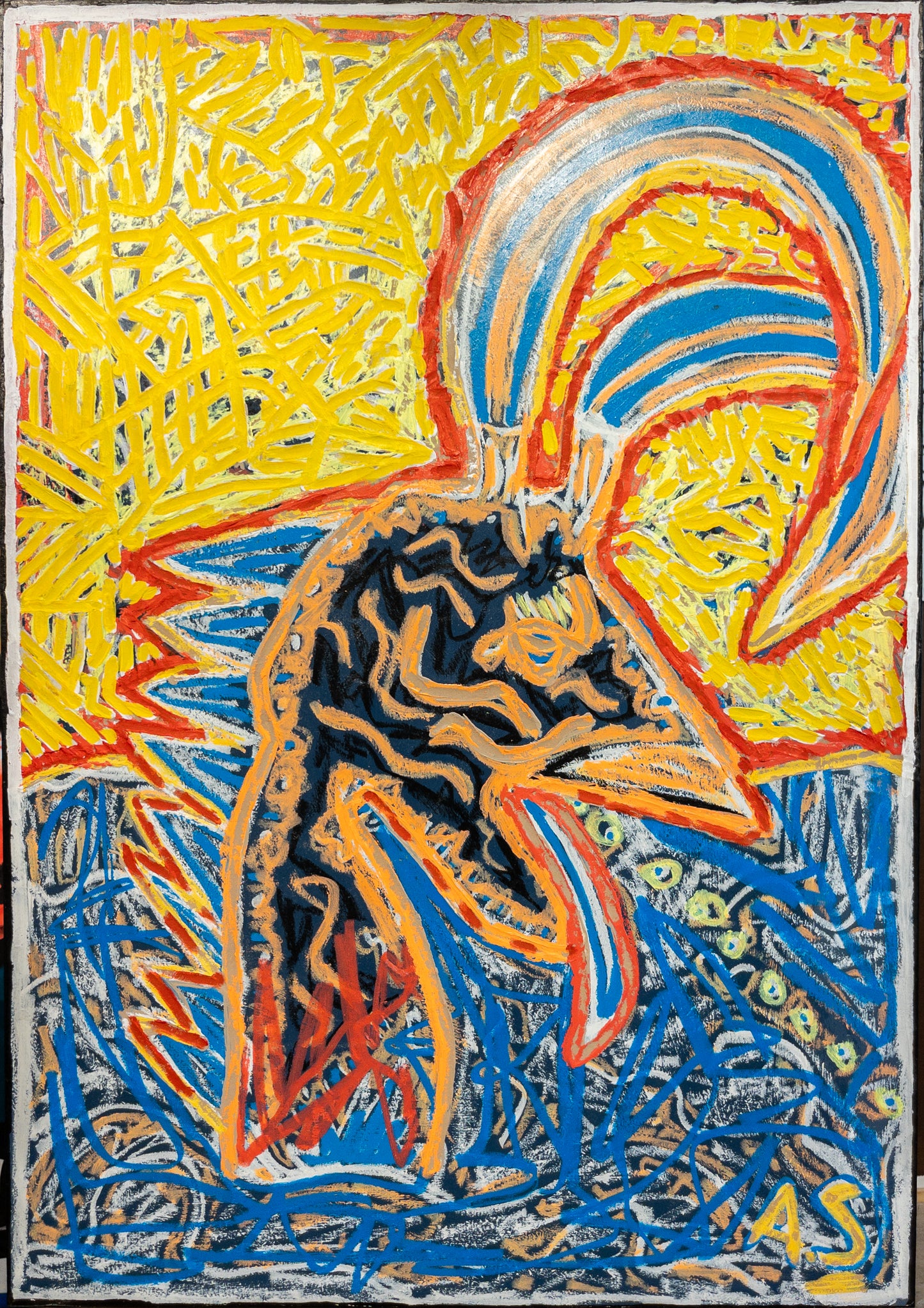 "Nasty Fellah" 70x100cm