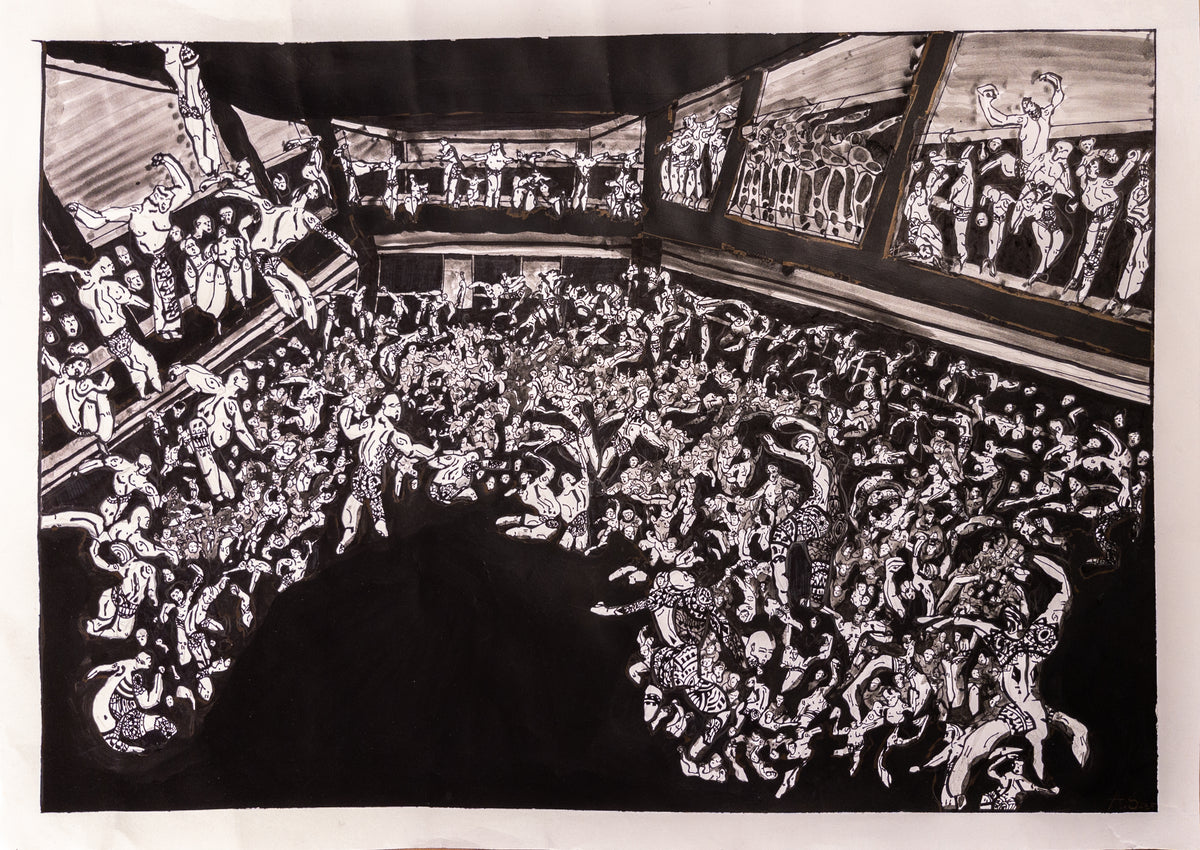 "Somewhere In Japan" (70x50cm)