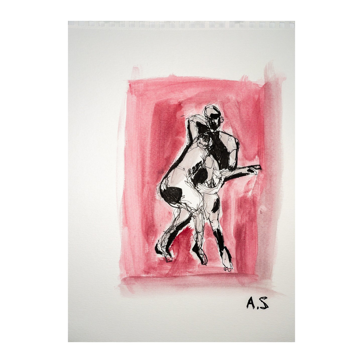 "Brokig" 42x30CM