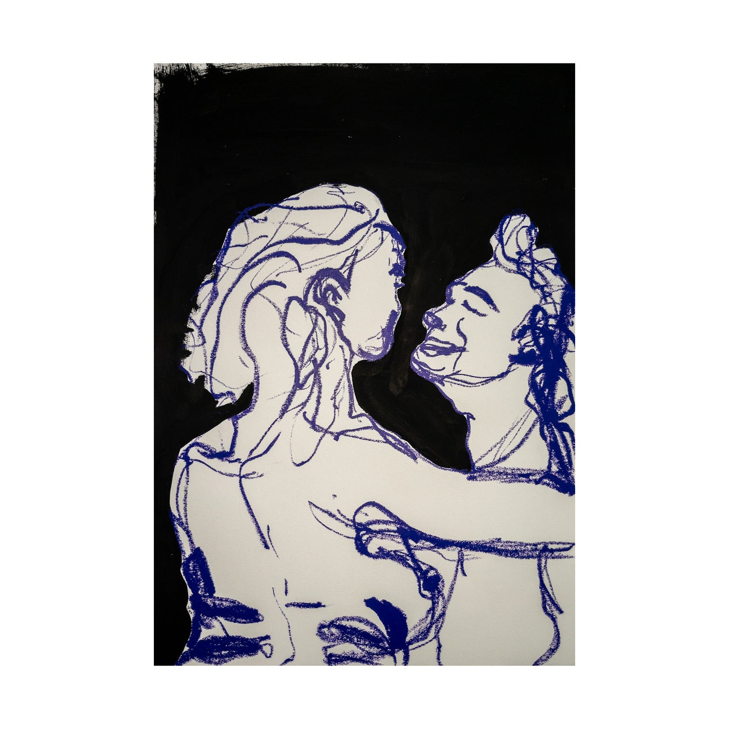 "Kärt möte" 42X60CM