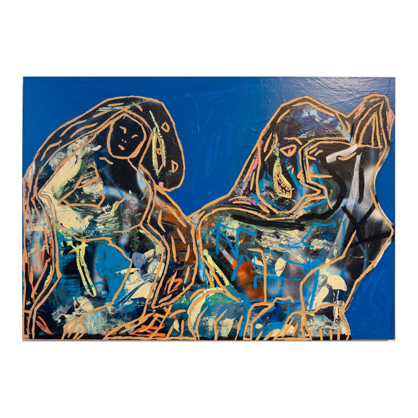 "Beyond Blue Skies" 70x100cm