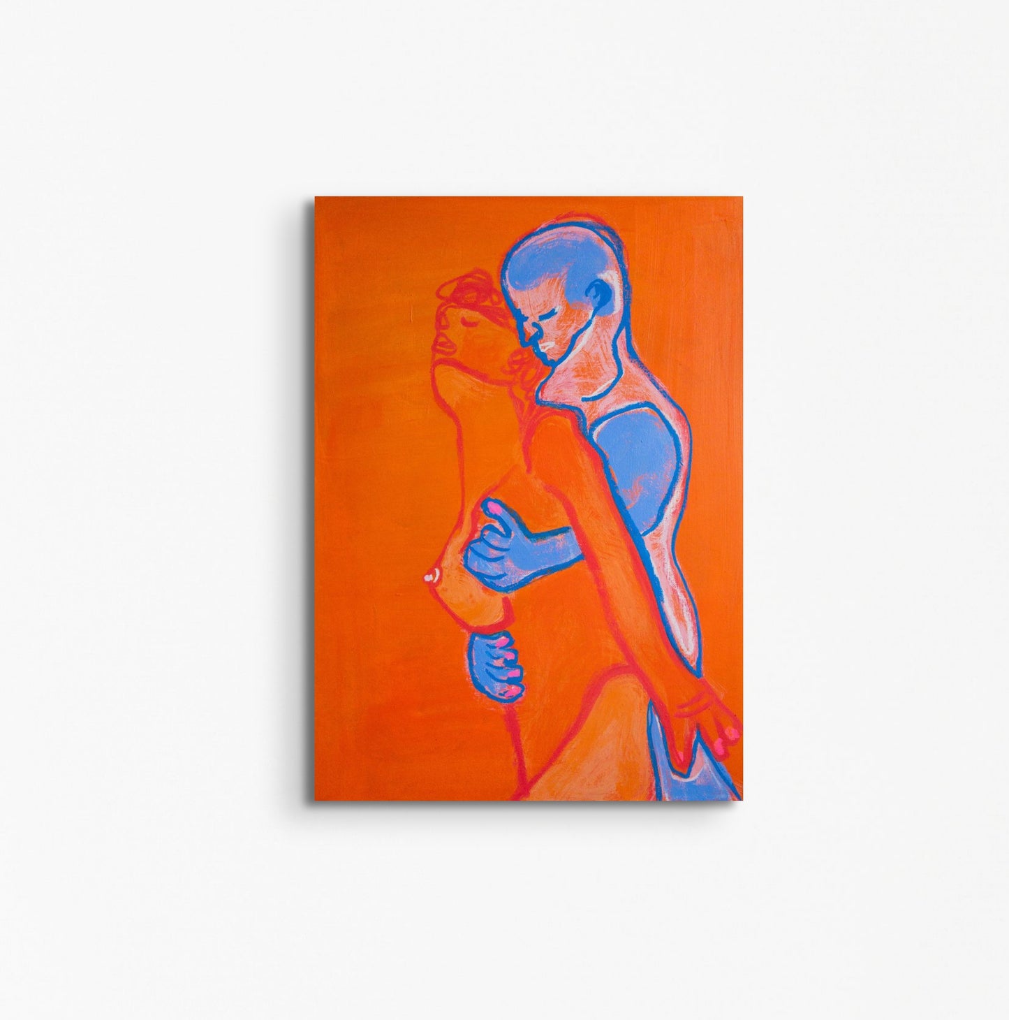 nesten ensom (50x70cm)