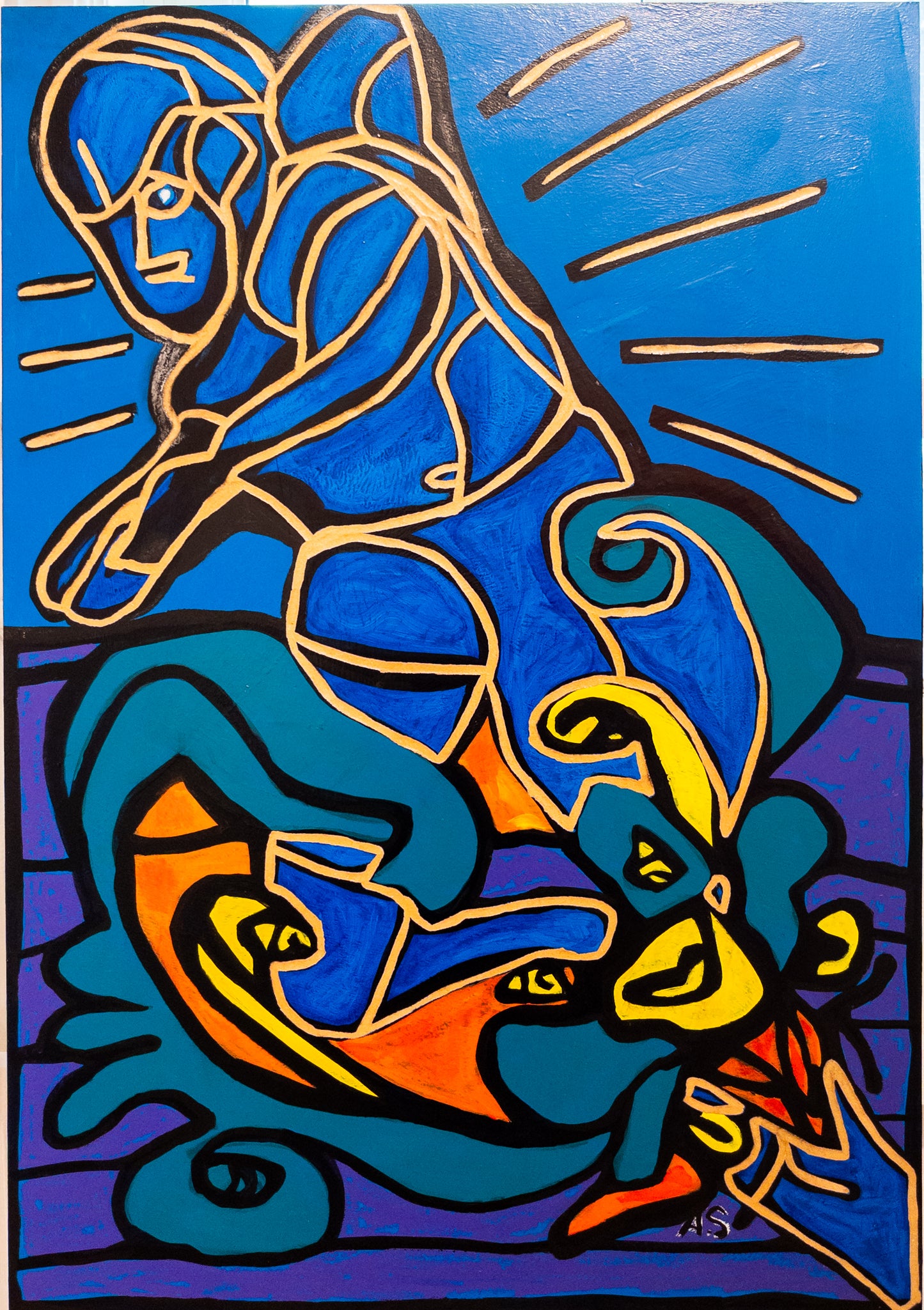 "Rosenbad" (100x70cm)