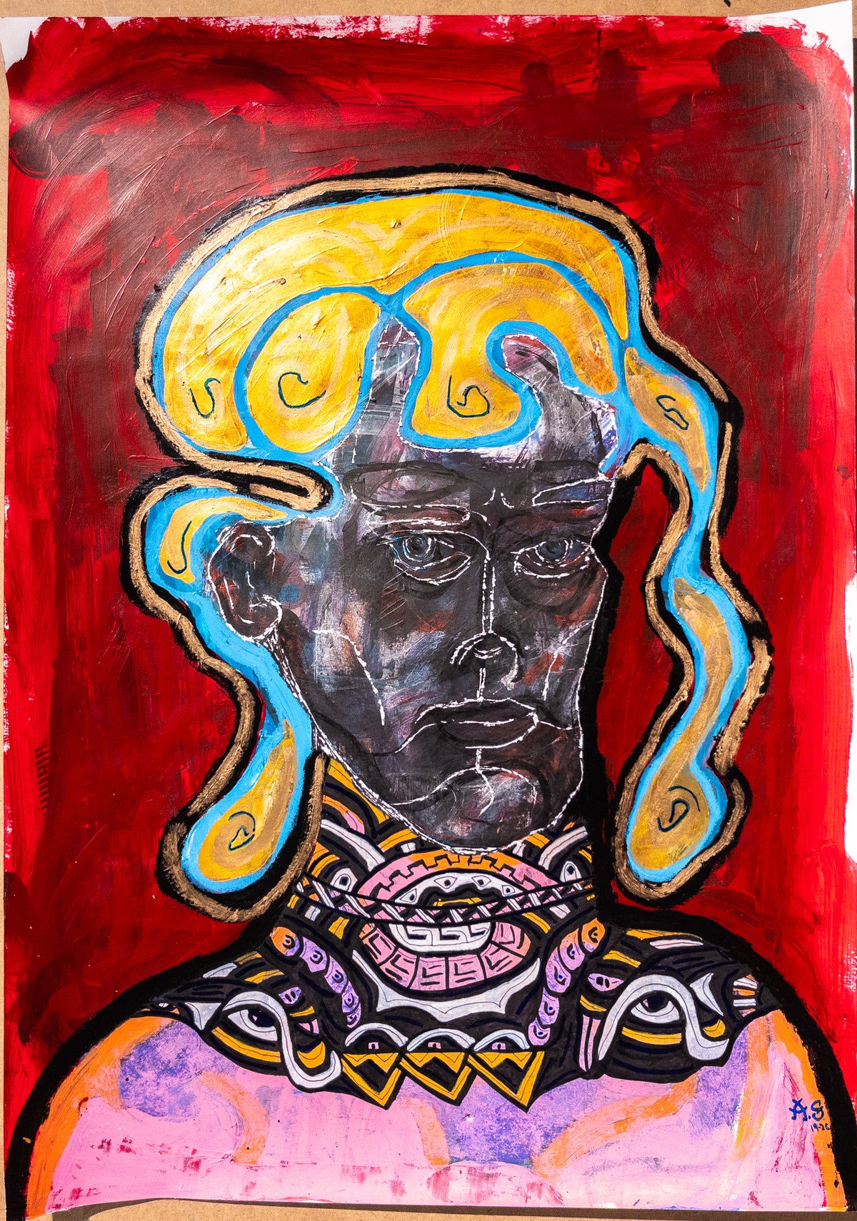 "Hej på dej" (70x50cm)