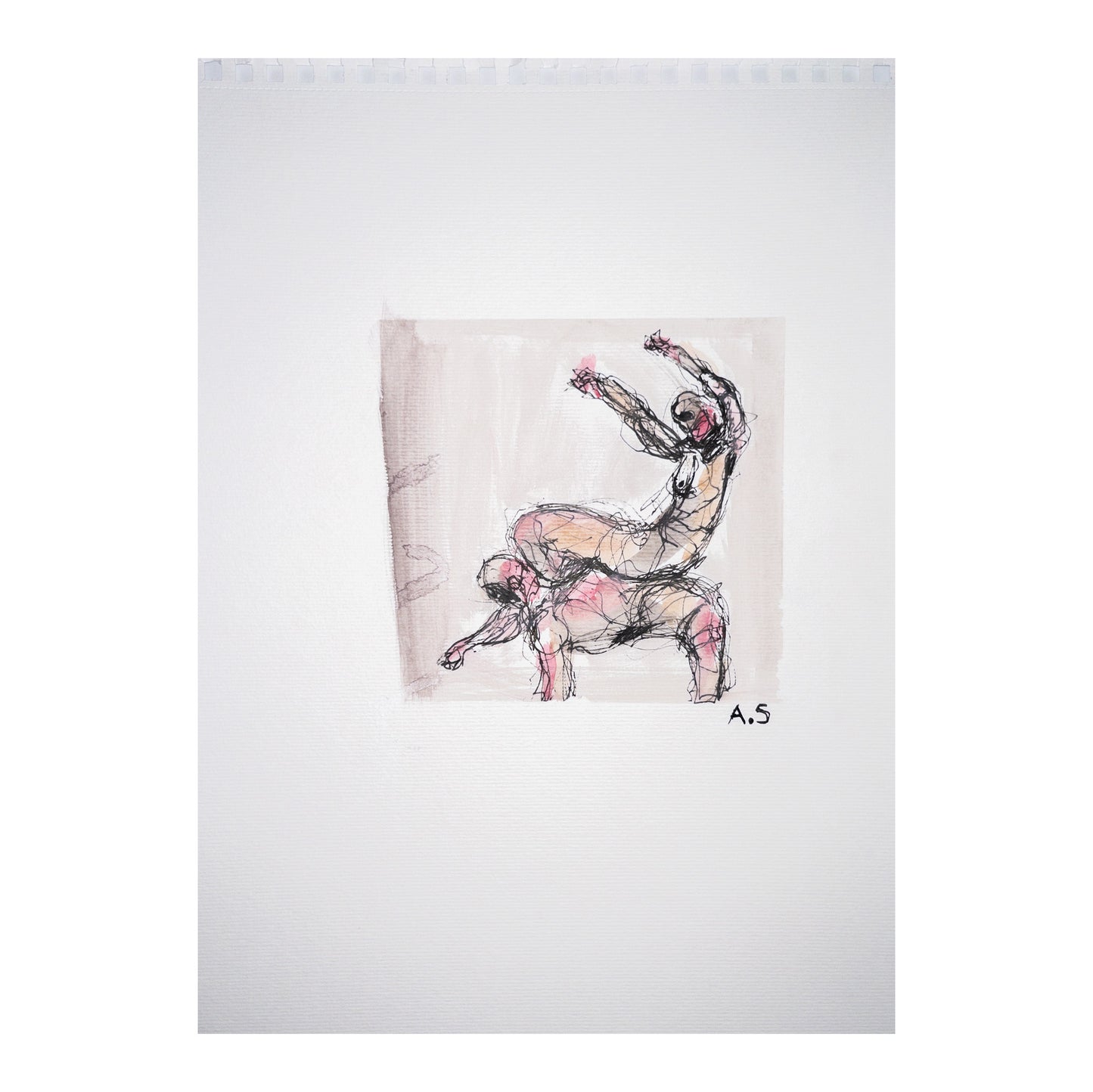 "Har din rygg baby" 42x30CM