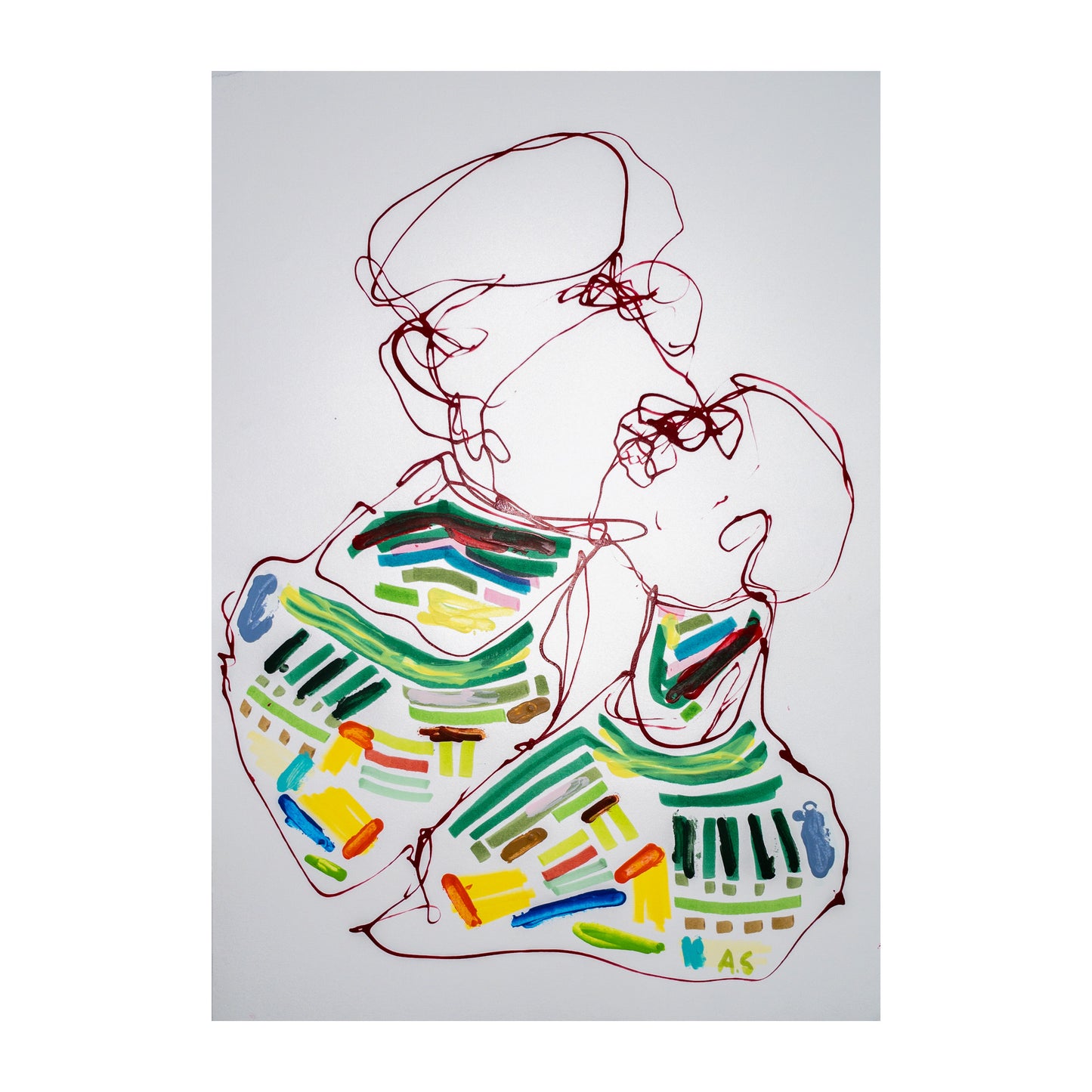 "Ömma" 60x42CM