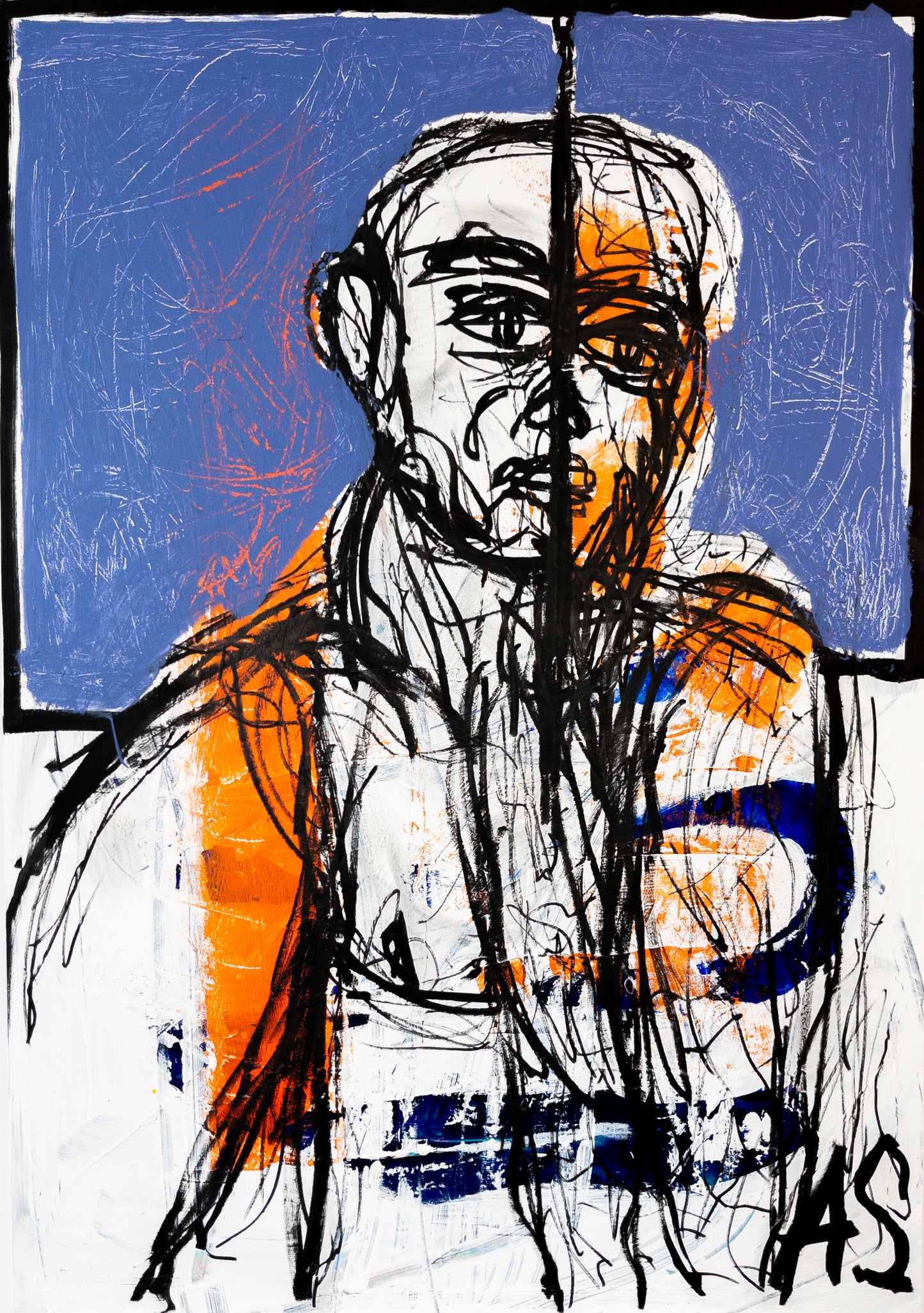 "New haircut" (70x100cm)