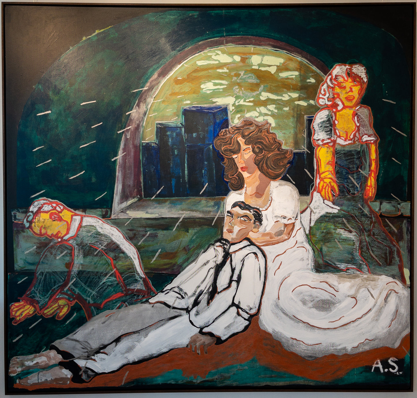 "Love a sport"(190x180cm)