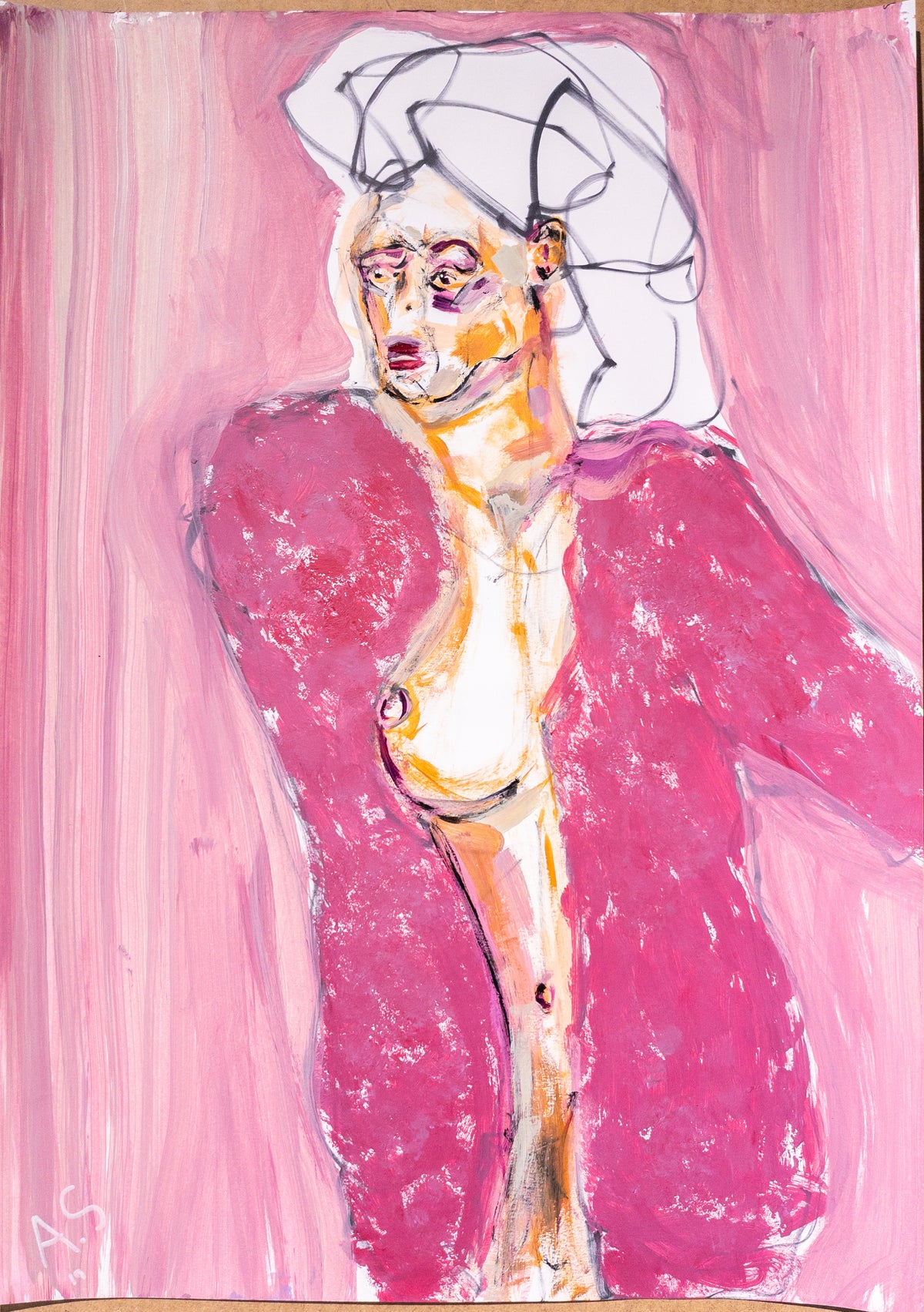 "Litt Forvirret" (70x50cm)
