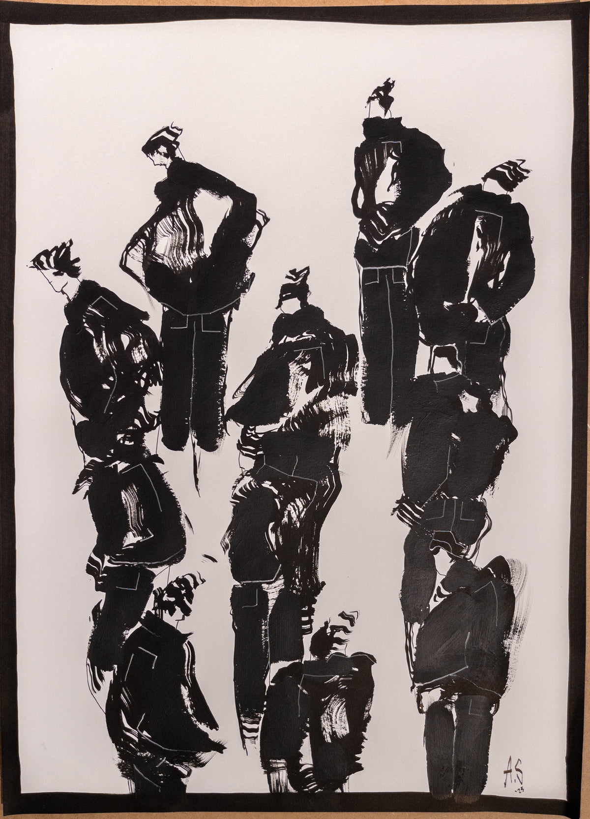 "Sammen i Lær" A2(60x42cm)