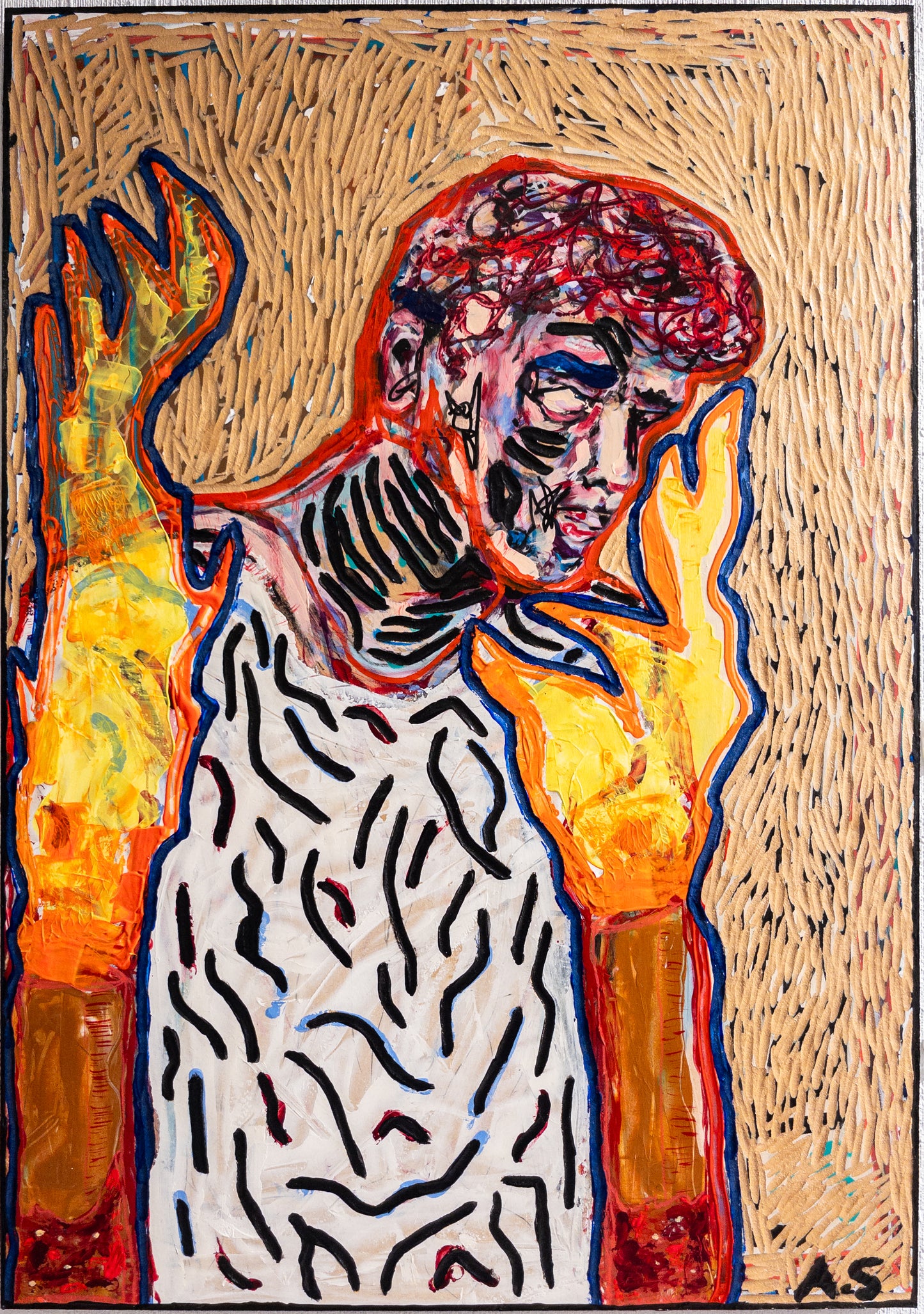 "Overly Predictable" 70x100cm