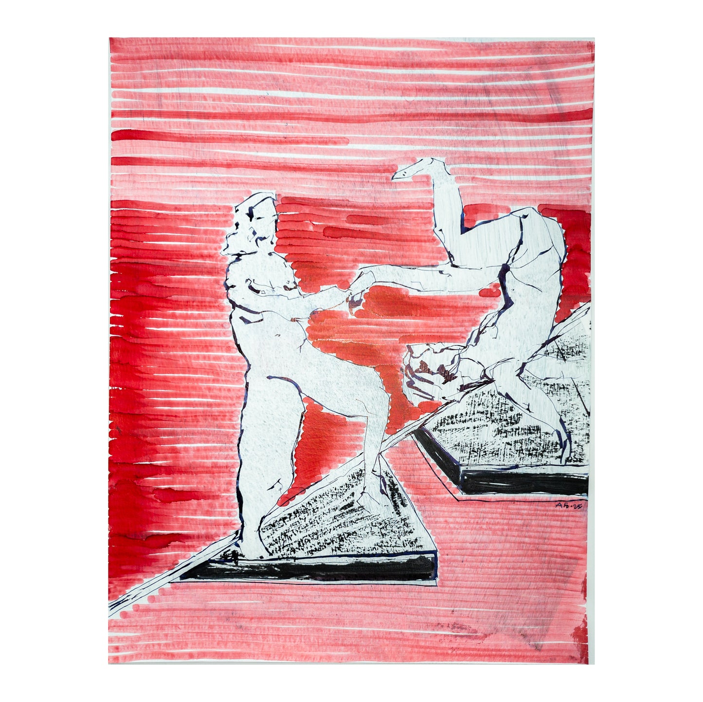 "What now" 42x30CM