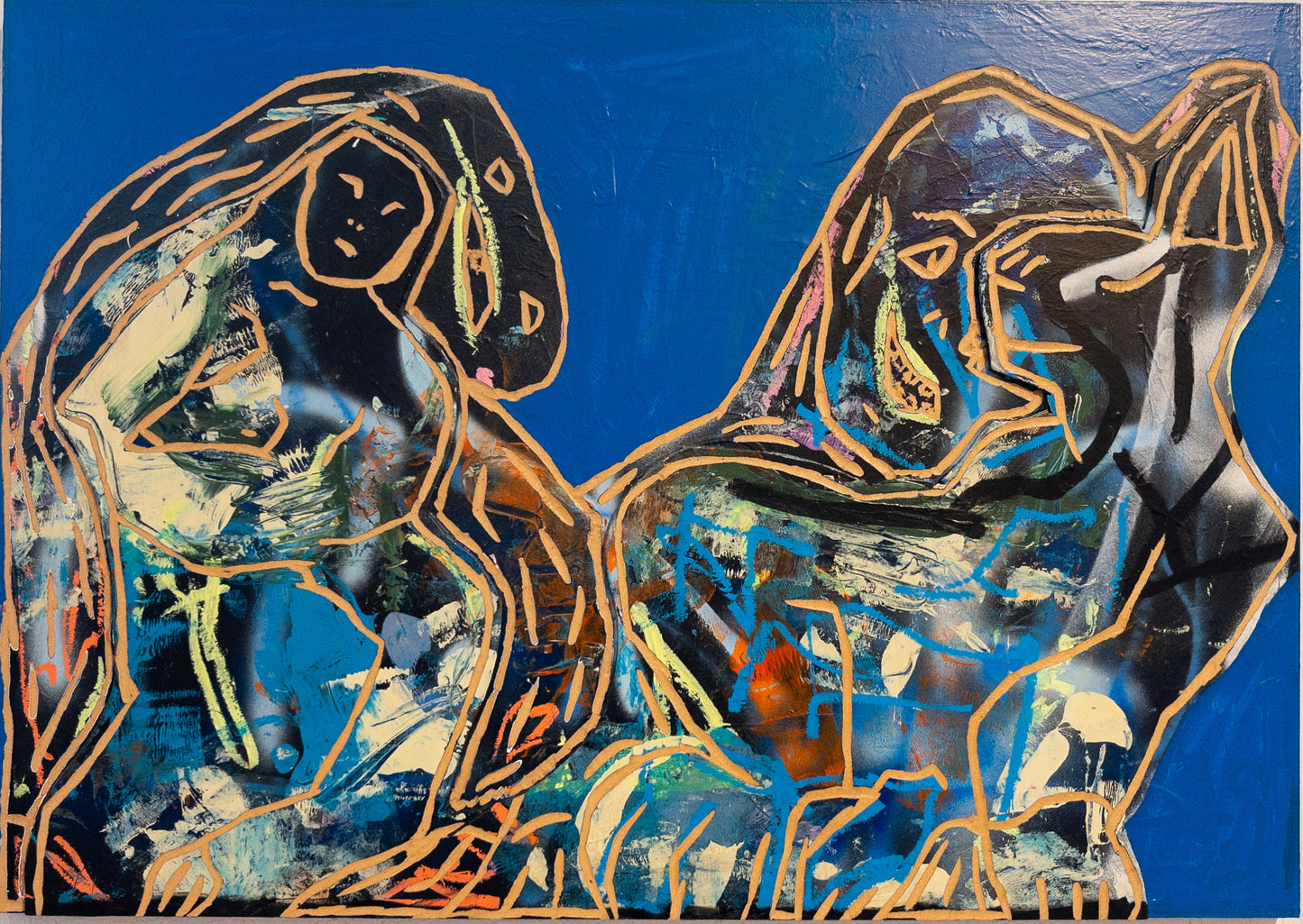 "Beyond Blue Skies" 70x100cm