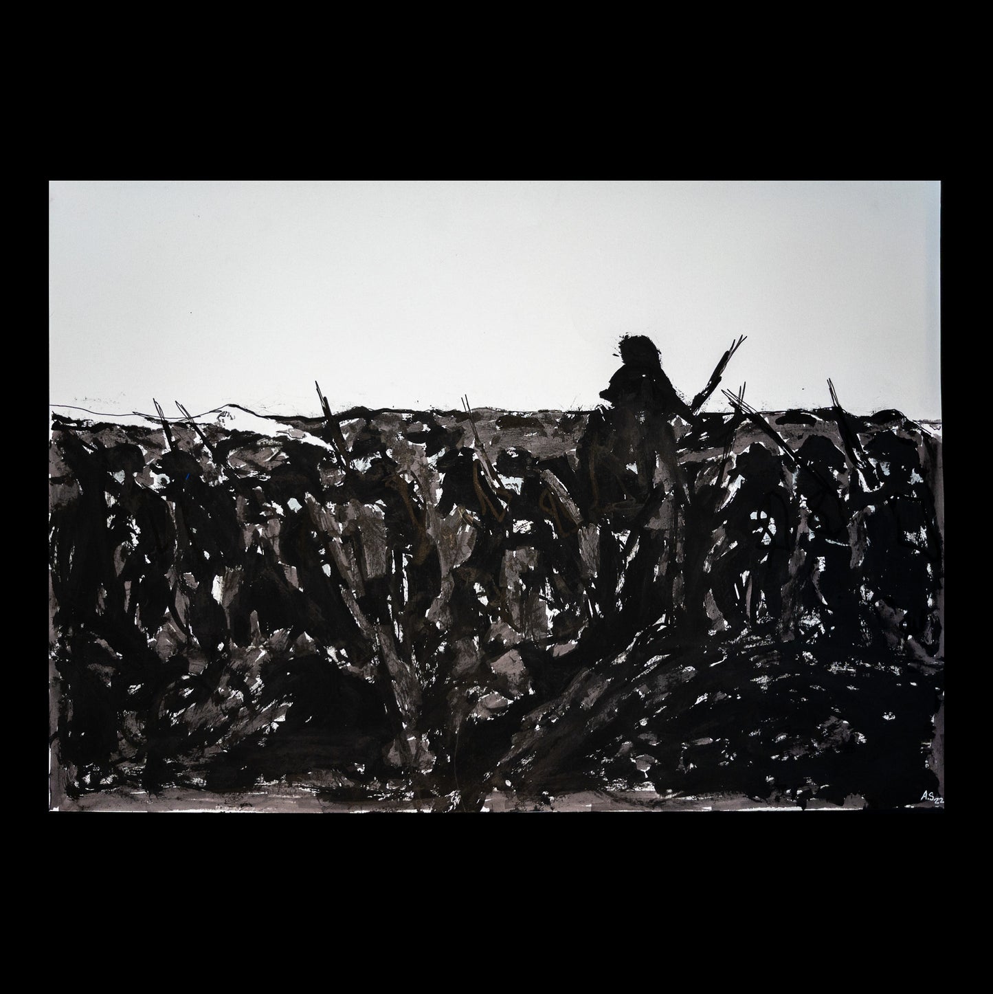"Trench" A2(60x42cm)