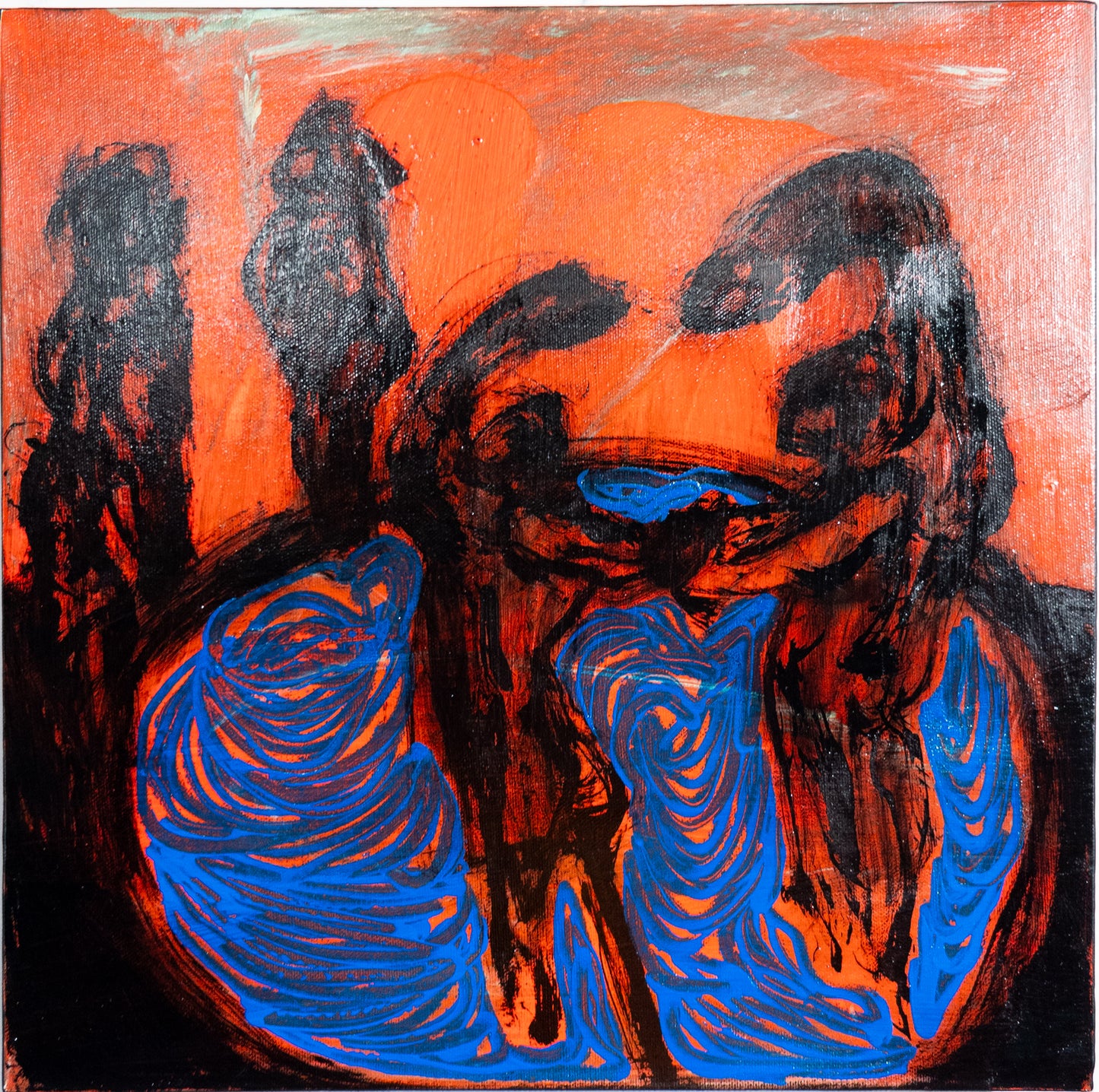 "Våldsam"(40x40cm)