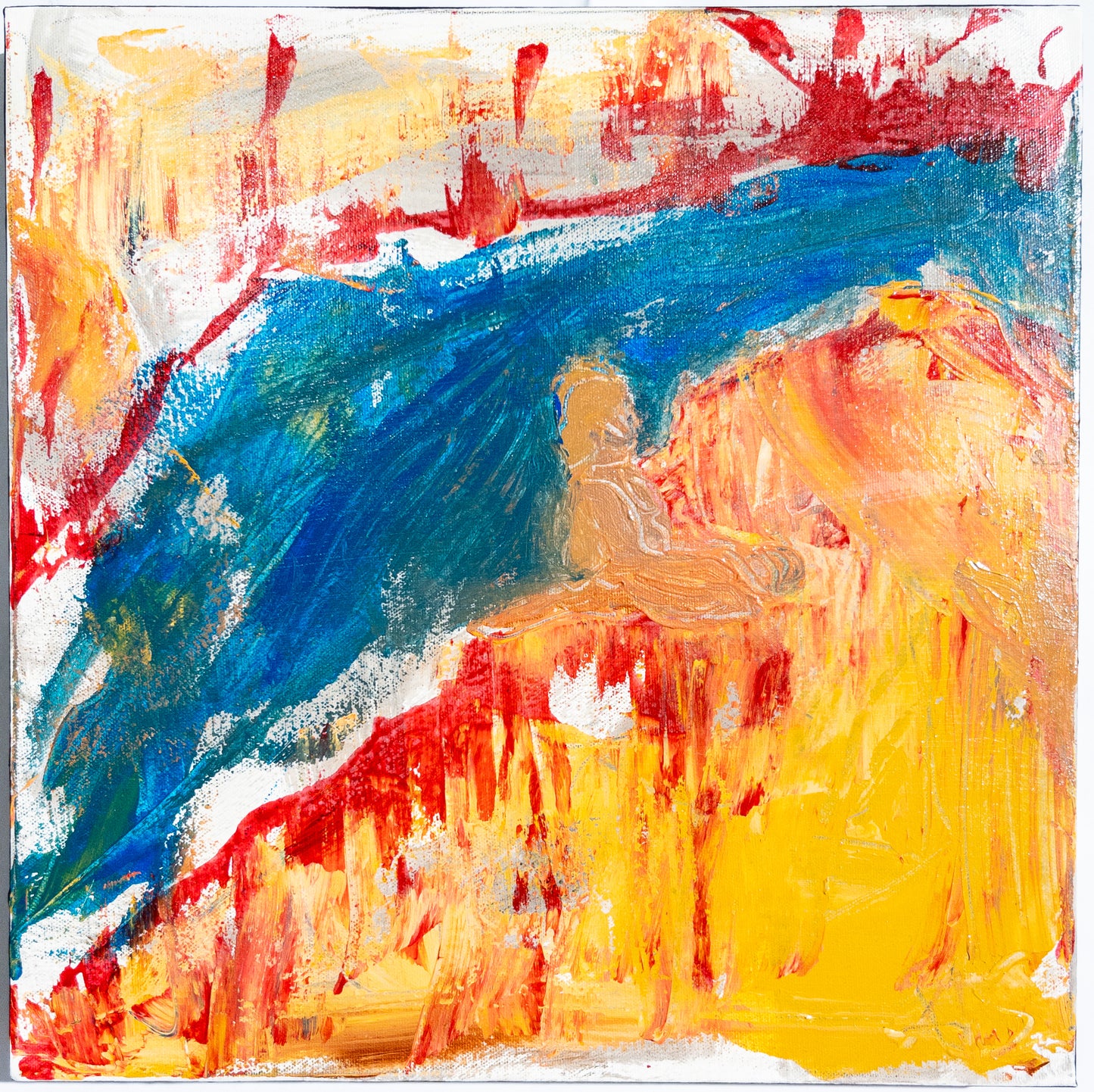 "Filmdebut"(40x40cm)