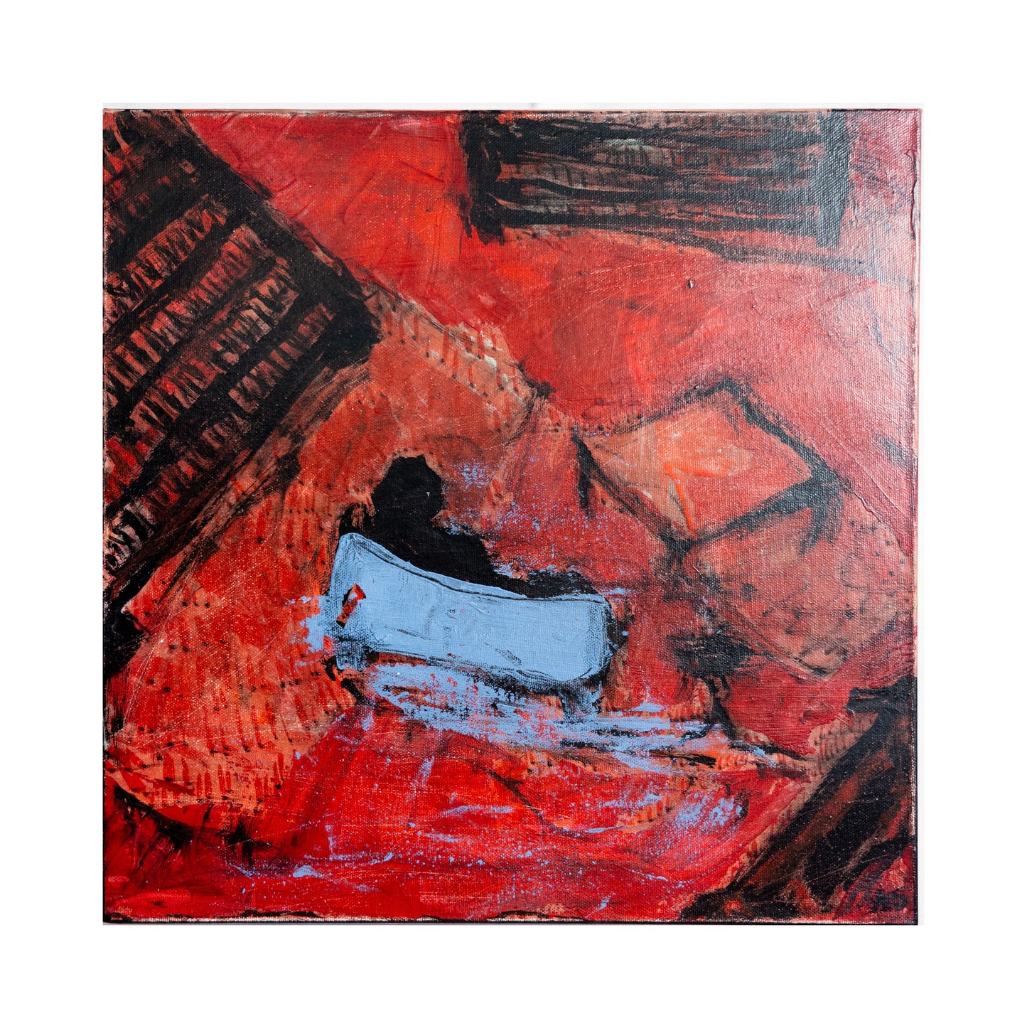 "Undangömd"(40x40cm)