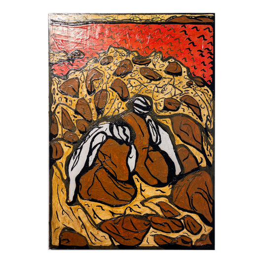 "Inristad" (100x70cm)