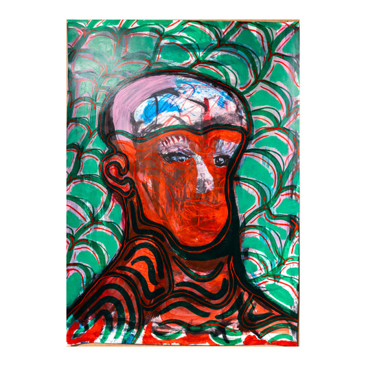 "Leaf or Venom" (70x50cm)