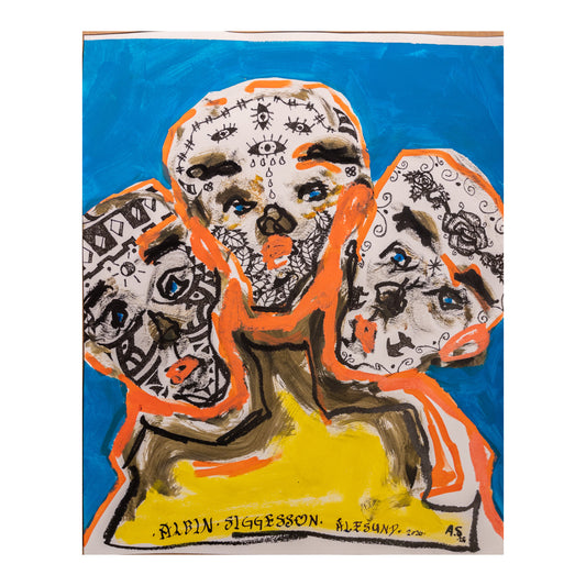 "Triplet" A2ish(60x42cm)