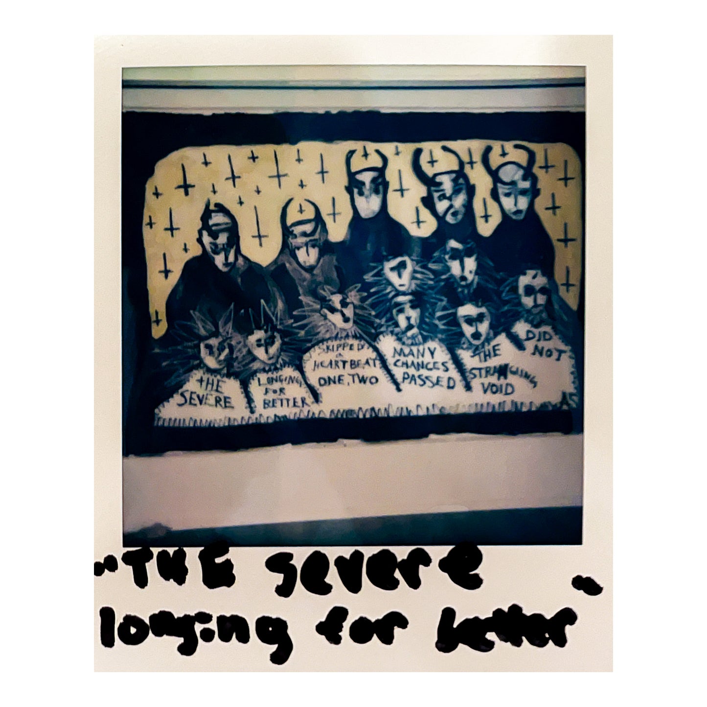 "The Severe Longing For Better"(~300x200cm)