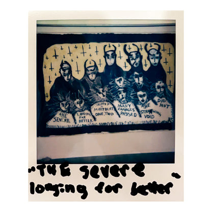 "The Severe Longing For Better"(~300x200cm)