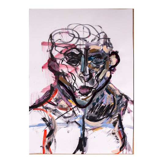 "A face to forget" (70x50cm)