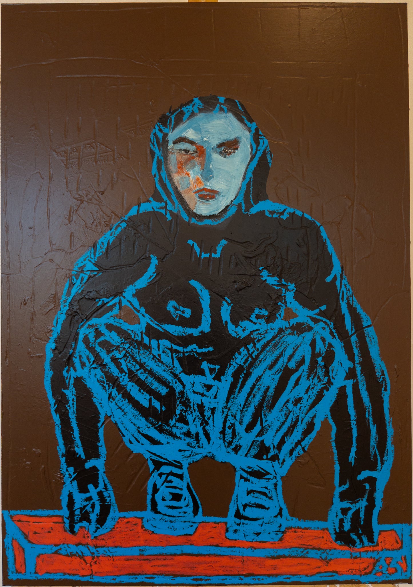 "Demonika Larsson" 70x100cm
