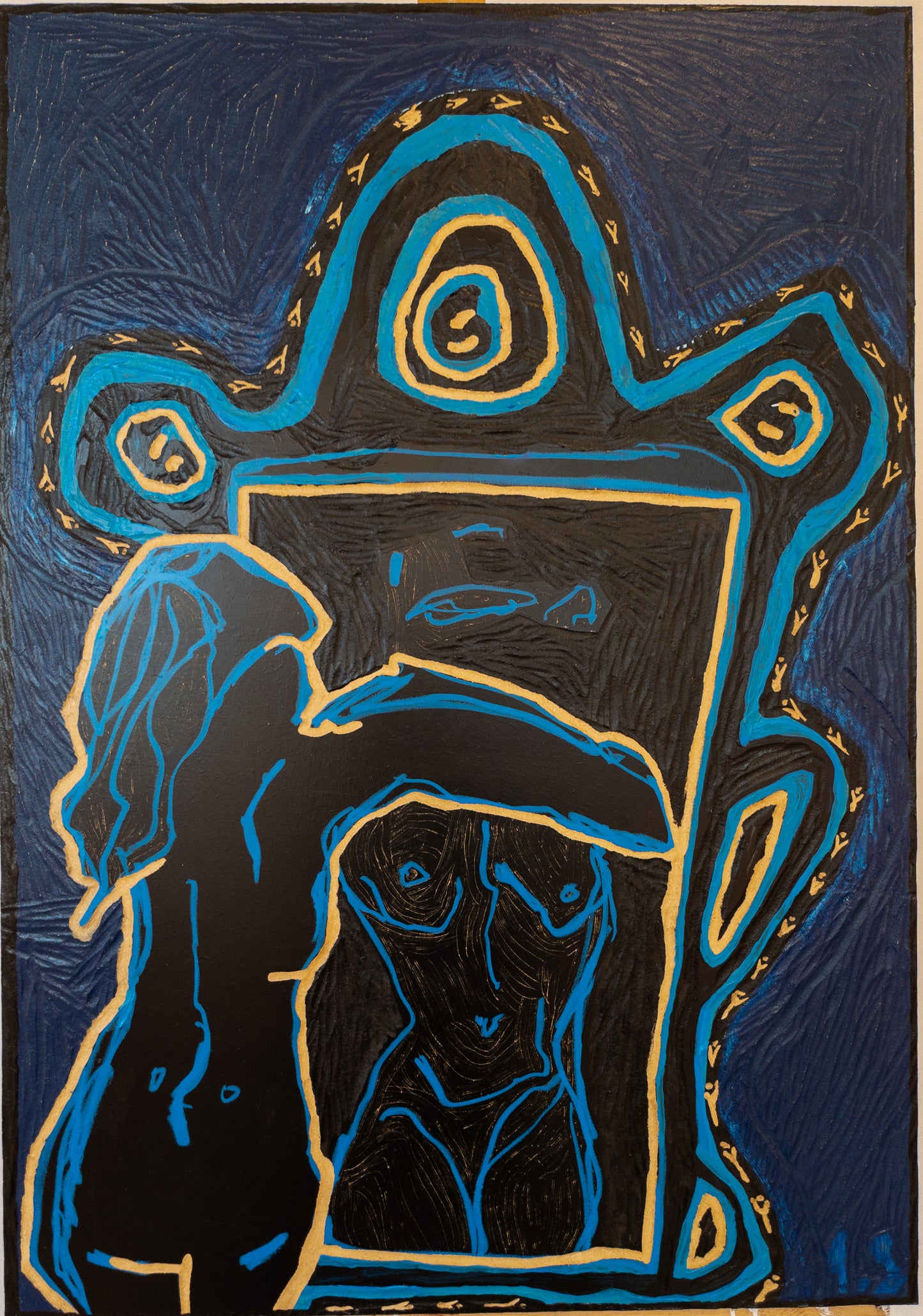 "Hvem er du?" (70x100cm)
