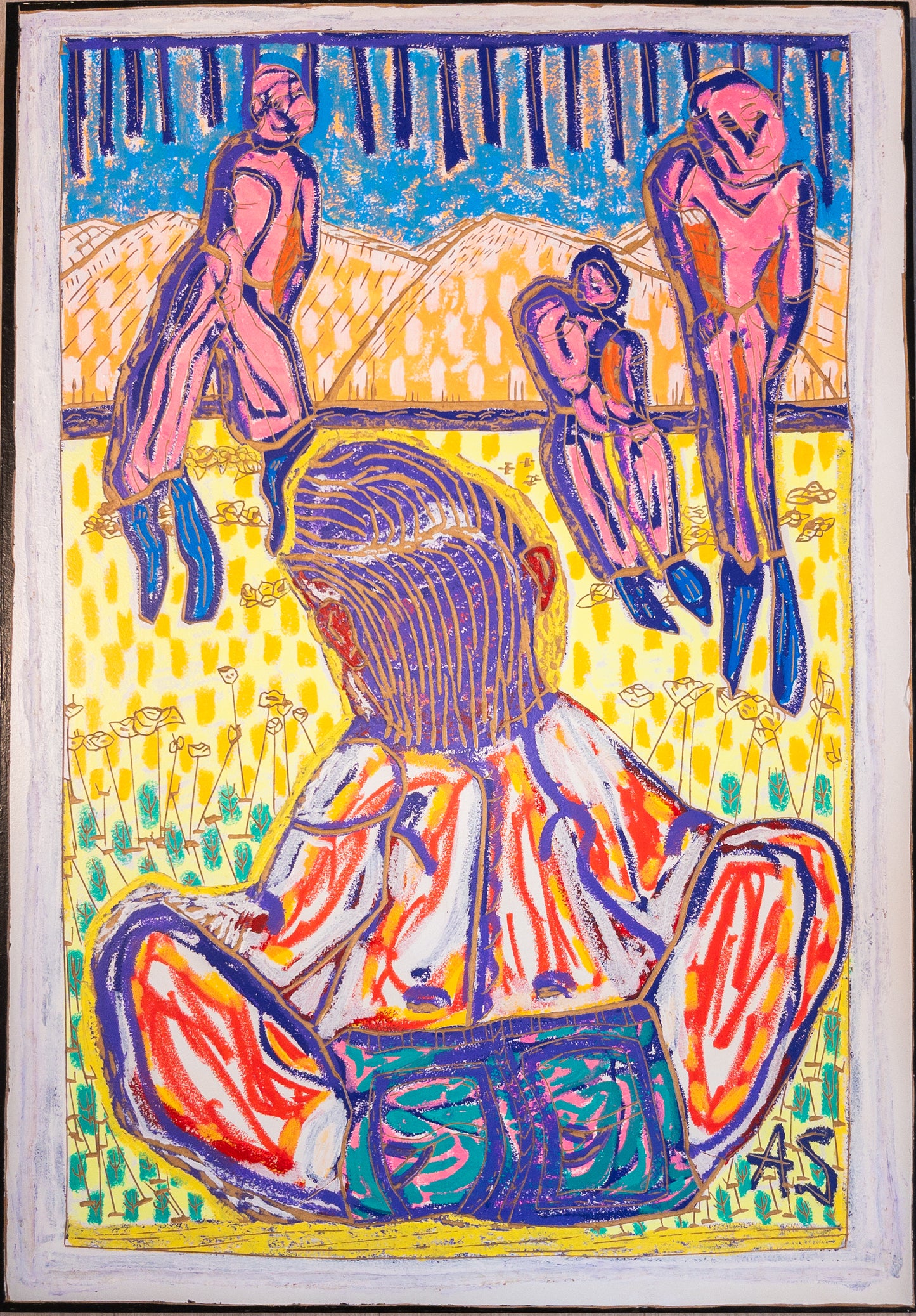 "Beundrer" 70x100cm