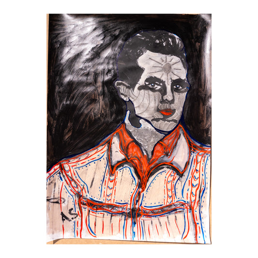 "Howdy He Said" (70x50cm)