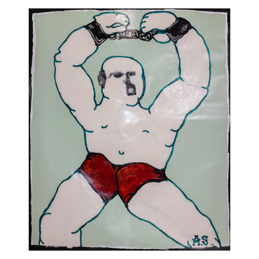 "primaten"(100x85cm)