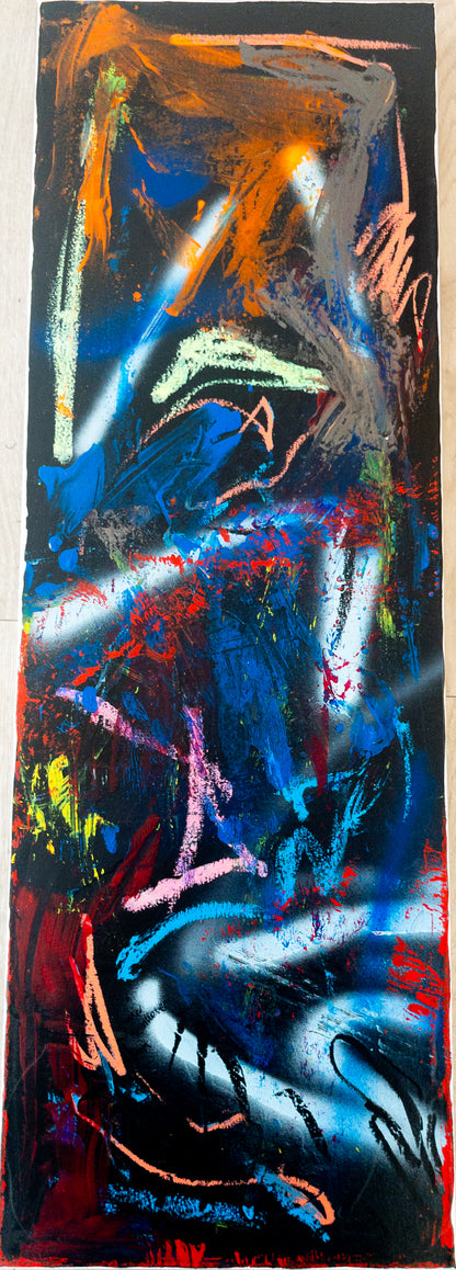 "SPIT IT OUT, THAT LOOKS GREAT NR.18" (30x90cm)