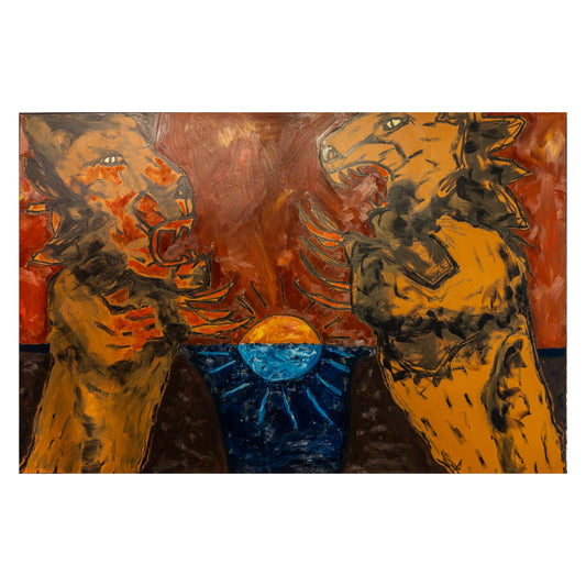 "Robbie and Togar"(150x100cm)