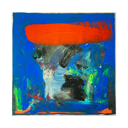 "Lite blått"(40x40cm)