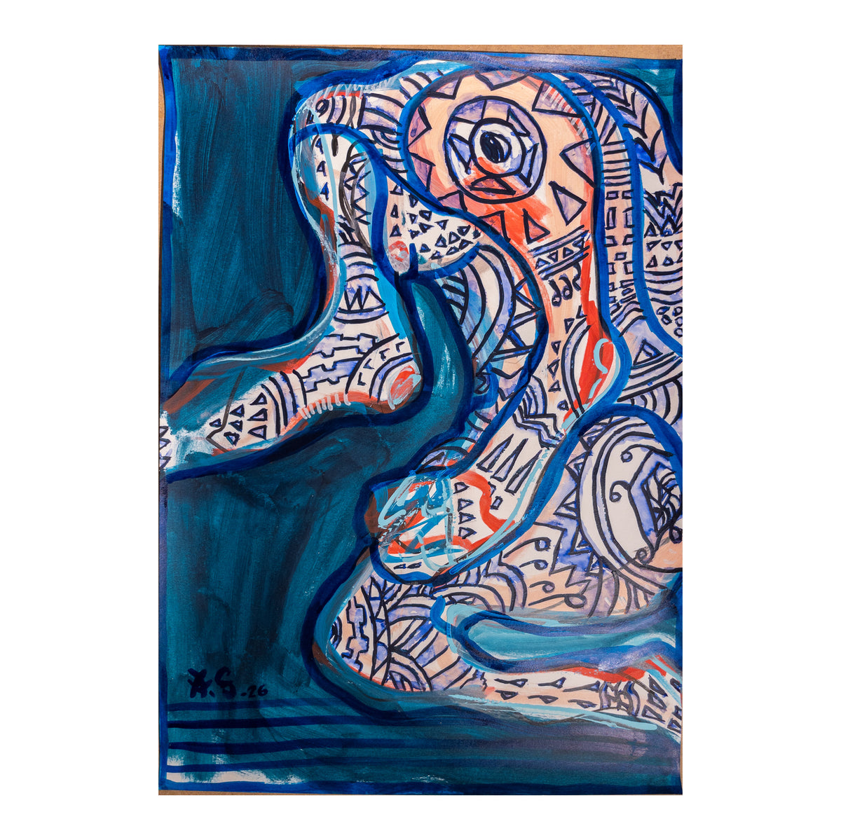 "Tribana" A2(60x42cm)