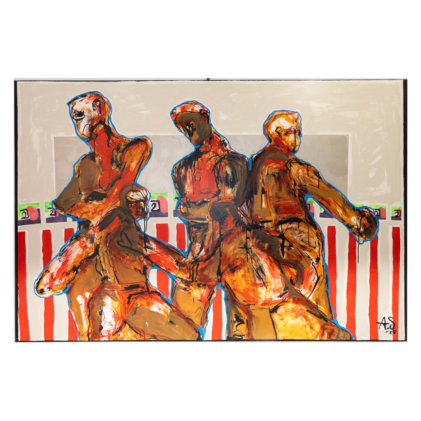 "Bortskjermd"(190x125cm)