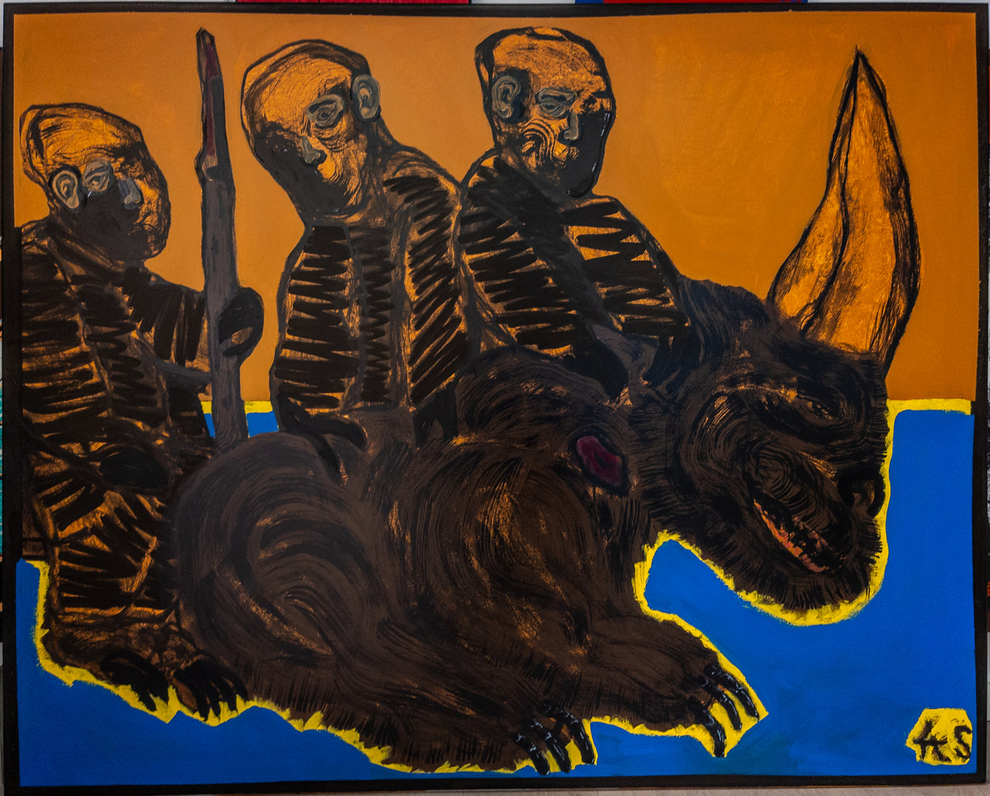 "The beast are we" (150x120cm)