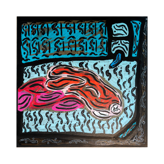 "Kanindöden"(40x40cm)