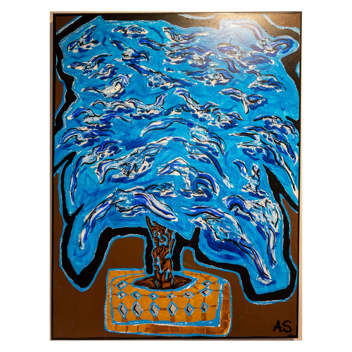 "alt samtidig"(120x85cm)