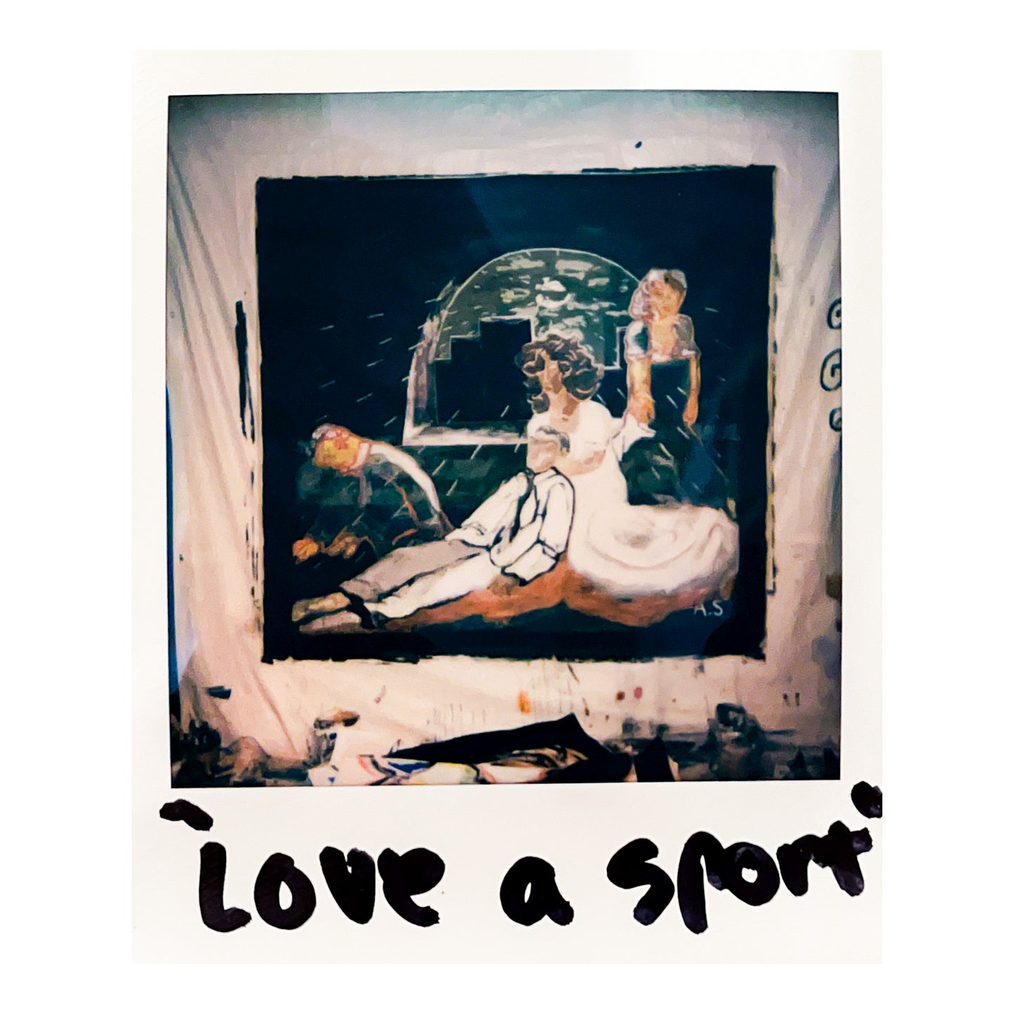 "Love a sport"(~190x180cm)