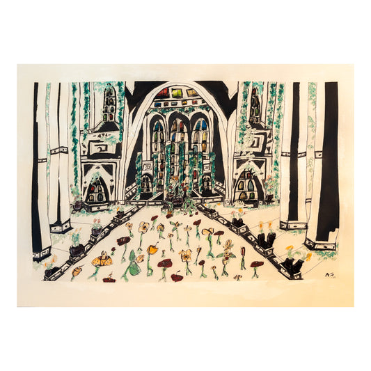 "Somewhere in Florence" (70x50cm)