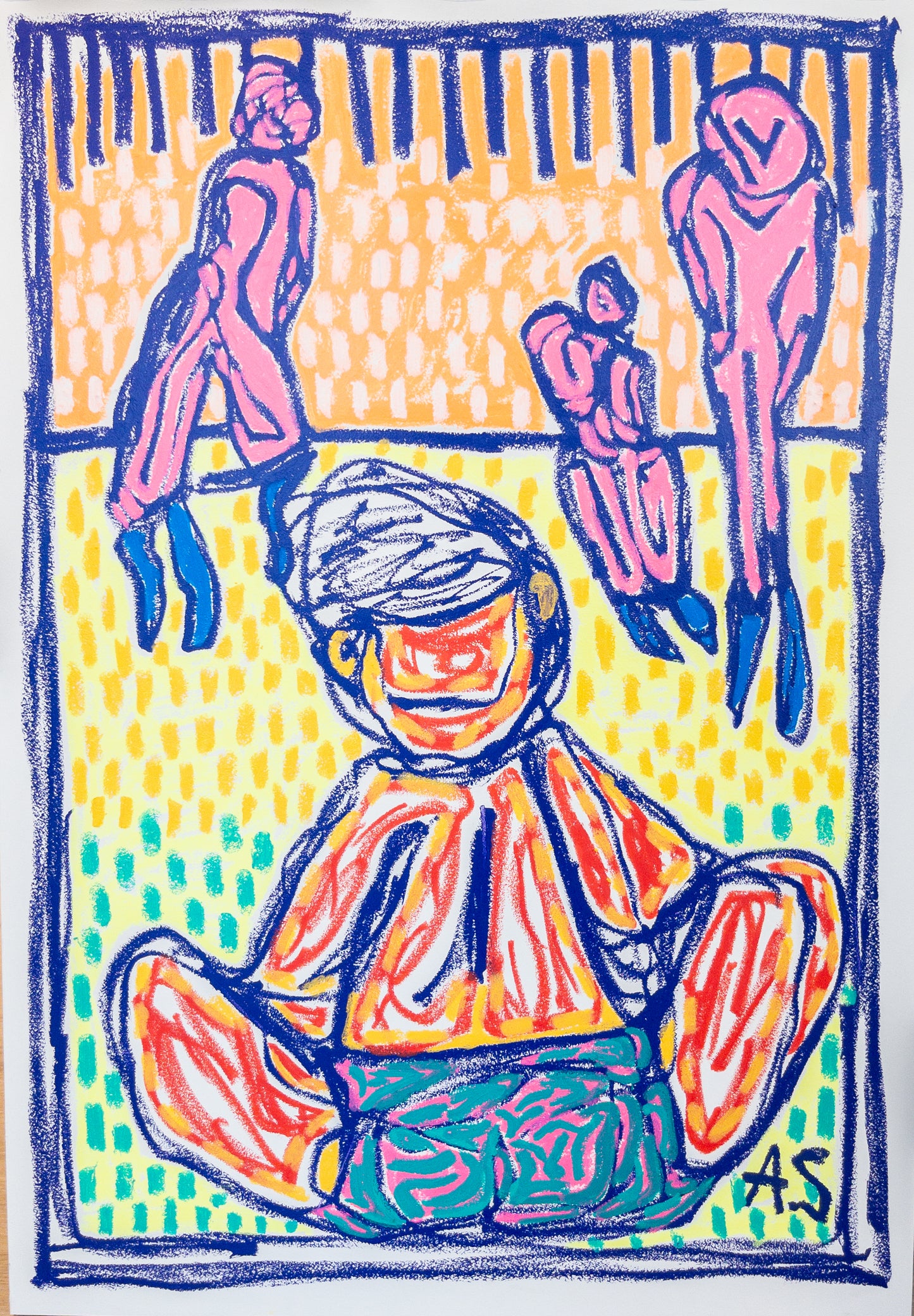 "Beundrer" 70x100cm