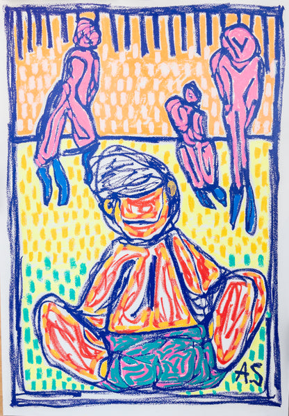 "Beundrer" 70x100cm