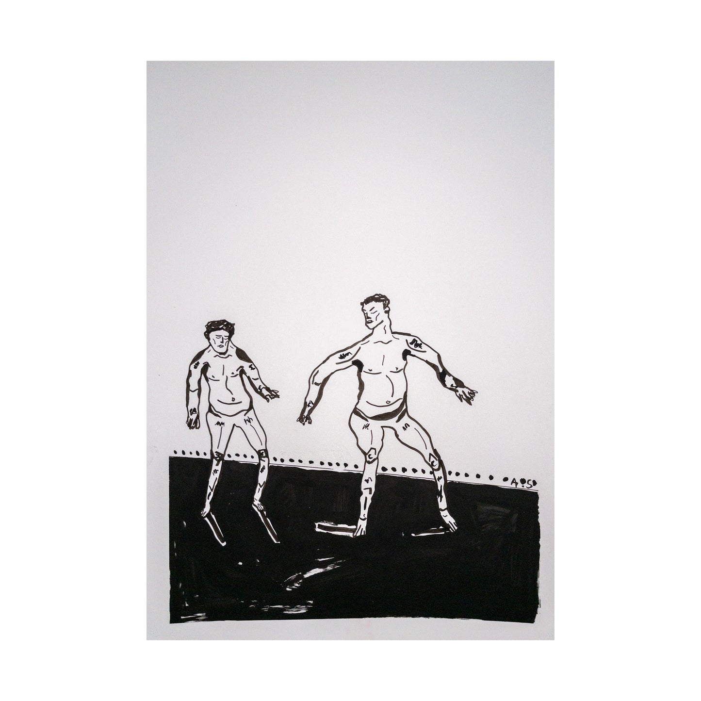 "Slippy" 42X60CM
