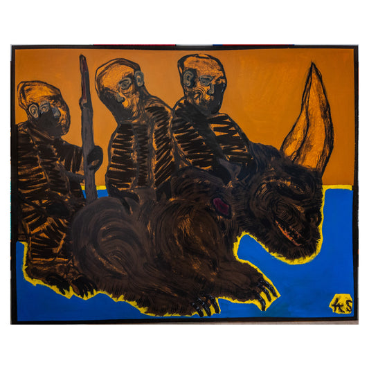 "The beast are we" (150x120cm)