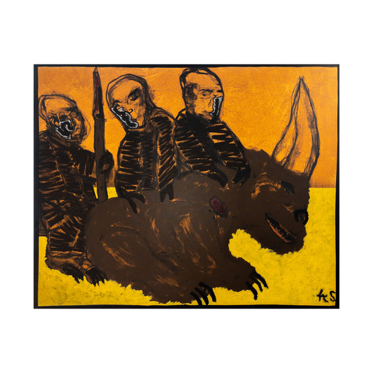 "The beast are we" (150x120cm)